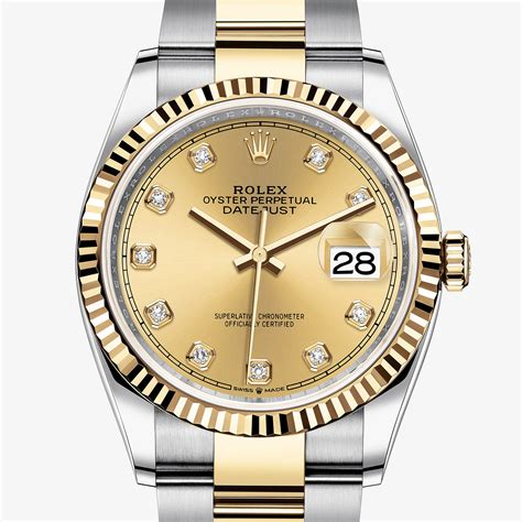 Rolex Oyster Perpetual Datejust Oro E Acciaio Bracciale Jubile 